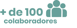 + de 100 colaboradores