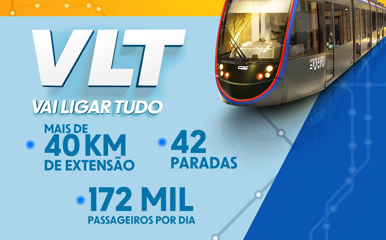 Imagem com dados do VLT